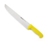 Arcos Cuchillo Cocinero Profesional - Hoja de Acero Inoxidable NITRUM 350 mm - Durabilidad y Corte Superior - Serie 2900 - Mango Polipropileno Amarillo