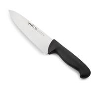 Arcos Cuchillo cocinero Serie 2900 200 mm, hoja serrada Acero NITRUM, mango polipropileno negro