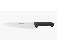 Arcos Cuchillo Cocinero Serie 2900 Negro 250 Mm - Hoja Ancha y Fuerte