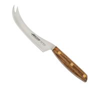 Arcos Cuchillo de queso manchego serie Nórdika, hoja de Acero Inoxidable NITRUM® de 12,5 cm y mango de Madera de Ovengkol