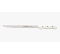 Arcos Serie Artika - Cuchillo Jamonero Flexible - Acero Inoxidable NITRUM 275 mm - Mango Polipropileno blanco