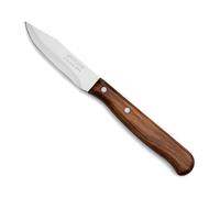 Arcos Cuchillo Mondador Profesional, Hoja de Acero Inoxidable NITRUM 65 mm, Mango de Madera Comprimida, Remaches de Acero Inoxidable, Serie Latina