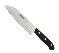 Arcos Cuchillo Rocking Santoku de 17 cm para Precisión Culinaria Profesional | Hoja de Acero Inoxidable NITRUM con Borde de Seda | Mango Ergonómico de Madera de Encina