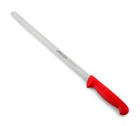 Arcos Cuchillo Salmón/Cuchillo Pescado Acero Inoxidable y Hoja 300 mm. Mango ergonómico polipropileno. Serie 2900. Cuenta con mango facilitaru uso. Color rojo.