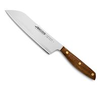 Arcos cuchillo santoku serie nórdika, hoja de acero inoxidable nitrum
