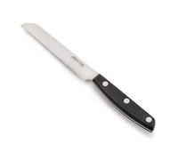 Arcos Cuchillo Tomatero Ibiza 130 mm, Hoja Dentada de Acero Inoxidable NITRUM, Mango Ergonómico POM, para Tomates y Frutas