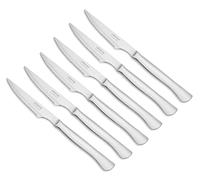 Arcos Juego de cuchillos chuleteros 702300 Monoblock acero inoxidable 6 piezas, estuche