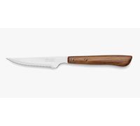 Arcos – Cuchillo chuletero de mesa 803800 – Monoblock, hoja 105 mm (Nitrum), mango nylon marrón