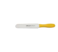 Arcos Espátula de Cocina - Hoja de Acero Inoxidable Nitrum 200 mm - Mayor Durabilidad y Corte Preciso - Mango Polipropileno Amarillo - Serie 2900