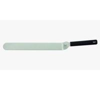 Arcos Espátula de Cocina Profesional - Acero Inoxidable 250 mm - Mango Ergonómico Polipropileno Negro - Ideal para Cocinar y Servir - Herramienta Esencial para Chefs