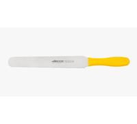 Arcos Espátula de Cocina Profesional - Hoja de Acero Inoxidable Nitrum 250 mm - Mango Polipropileno Amarillo - Serie 2900 - Durabilidad y Corte Preciso