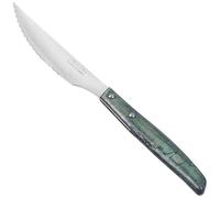 ARCOS Forest Chopo - Cuchillo Chuletero (110 / 220 mm) - Acero Inoxidable Nitrum® - Mango Azul de Madera de Chopo - 371823