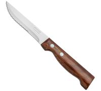 ARCOS Forest - Cuchillo Churrasco / Chuletero (110 mm) - Acero Inoxidable Nitrum® - Mango de Madera de Haya - 372500