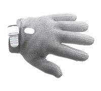 Arcos Guantes de Protección de Malla - Acero Inoxidable Anticorte para Cocina - Tamaño S, 240 mm - Certificación EN 420, EN 10827 - Seguridad y Durabilidad Gray