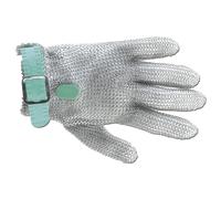 Arcos Guantes de Protección de Malla - Acero Inoxidable Anticorte para Seguridad - Tamaño XS 230 mm - Certificación EN 420, EN 10827 - Ideal para Industria y Cocina Gray