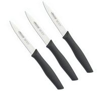 Arcos Juego de 3 Cuchillos Mondadores Acero Inoxidable 100 mm