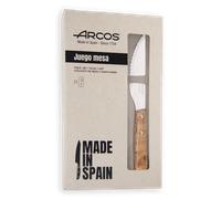 Arcos Cuchillos chuleteros Acero NITRUM 110 mm mango chopo comprimido marrón Juego 6 piezas