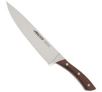ARCOS Natura - Cuchillo de Chef (200 mm) - Hoja de Acero Inoxidable Forjado Nitrum® - Mango de Madera de Palisandro