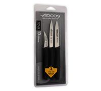 Arcos Juego de cuchillos mondadores Nova 189500 de acero inoxidable