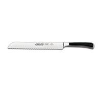 Arcos Saeta - Cuchillo Panero - Hoja de Acero Inoxidable Forjado Nitrum de 210 mm - Mango de Pom - Color Negro