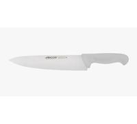 Arcos Cuchillo de cocinero Prof. 292224 Serie 2900 – Acero NITRUM 25 cm mango polipropileno blanco