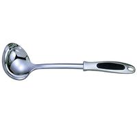 Arcos Cazo Serie Accesorios - Acero inox 18/10, 310 mm × Ø90, Mango aleación zinc Plata/Negro