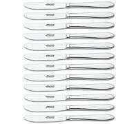 Arcos Serie Berlin Caja 12 uds Cuchillo de Postre, Monoblock de una pieza en Acero Inoxidable 90 mm, Color Plata (12 uds)