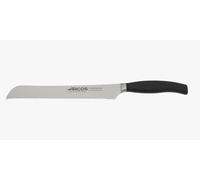 Arcos Cuchillo panero Serie Clara, acero inoxidable NITRUM, mango inyectado PP negro, 200 mm