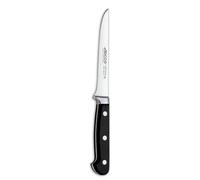 Arcos Serie Clasica, Cuchillo Deshuesador, Hoja de Acero Inoxidable Forjado Nitrum 140 mm, Mango de Polioximetileno, POM Color Negro