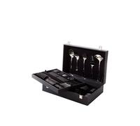 Arcos Serie Madrid, Cubertería de 113 piezas en Maletín de Regalo, Juego Completo, Monoblock de una sola pieza de Acero Inoxidable, Color Plata