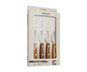 Arcos serie nordika - set 4 cuchillos chuleteros - acero inoxidable ni