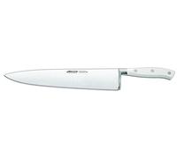 Arcos Serie Riviera Blanc - Cuchillo Cocinero - Hoja de Acero Inoxidable Forjado NITRUM 300 mm - Mango de Polioximetileno (POM) Color Blanco