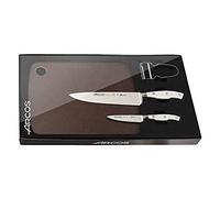 Arcos serie Riviera Blanc - Juego de Cocina 4 Piezas, Acero Inoxidable NITRUM
