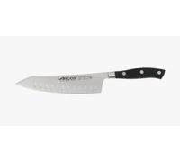 Arcos cuchillo rocking santoku de la serie riviera, hoja de acero inox