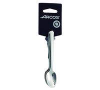 Arcos – Juego de cucharas de moka Toscana 574100 – 6 piezas, monoblock acero inox 18/10, plata