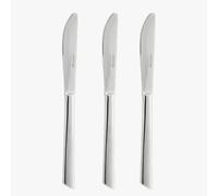 Arcos Serie Toscana - Juego de Cuchillos para Postre (3 cuchillos) - Monoblock de una pieza en Acero Inoxidable 18/10 y 205 mm - Color Plata