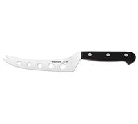 Arcos Serie Universal - Cuchillo para Queso - Hoja de Acero Inoxidable NITRUM 145 mm - Mango de Polioximetileno (POM) Color Negro