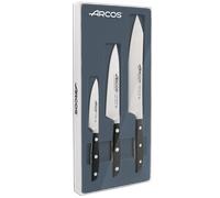 Arcos set de 3 piezas de cuchillos de cocina de la serie mahatthan con