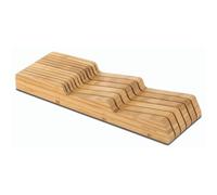 Arcos Taco interior cajón bambú - Organizador cuchillos apto hasta 25 cm, 432x139x39 mm, marrón