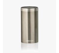 Arcos Tacos - Bloque Universal para Cuchillos hasta 20 cm - Hecho de Acero Inoxidable lacado en gris con interior de fibras de polipropileno - Color Gris