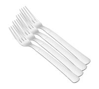 Arcos - Tenedor de Carne, Tenedor de Mesa, Monoblock de una pieza de Acero Inoxidable 18/10 200 mm, Color Plata (Paquete de 4)