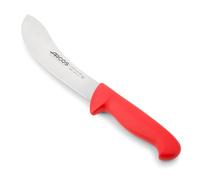 Arcos Toscana Cuchillo de Mesa Acero Inoxidable 100 mm | Monoblock de una pieza. Serie Toscana. Color plata.