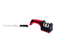 Arcos Universal Cuchillo jamonero flexible, 280 mm (estuche) + 610600 Afilador con mango