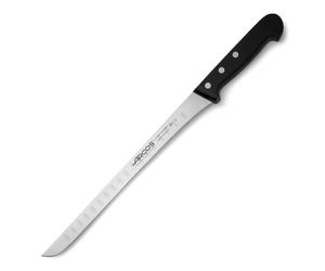 ARCOS Universal - Cuchillo Jamonero Flexible Alveolado 28 cm Acero Inoxidable Nitrum