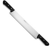 ARCOS Universal Pro - Cuchillo Corta-Quesos de 2 Mangos (400 mm) - Hoja de Acero Inoxidable Nitrum® - Mango Negro de Polioximetileno (POM)