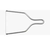 Lira Queso - Arcos Lira Queso 120 MM. Caja-UTEN 795000, Acero Inoxidable, Color Gris.