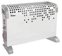 ARDES AR4C03T Termoconvector eléctrico TURBINE TIME 1600/1800W, Calentador eléctrico para la calefacción del hogar y la oficina, Termoconvector con temporizador y termostato de 24horas