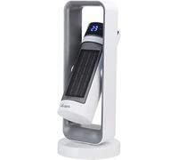 ARDES AR4P20 Termoventilador Cerámico de Torre Oscilación Automática Vertical Timer 12h Silencioso Digital Control Remoto y Pantalla Táctil