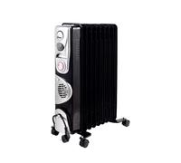 Ardes AR4R09BTTE aparato de calefacción Interior Negro, Plata 2400 W Calefacción eléctrica de aceite - Nuevo