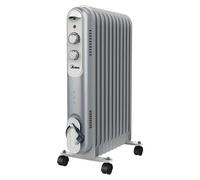 ARDES - AR4R11S CURVY 11 Radiador de Aceite 11 Elementos Térmicos - Radiador Termosifón 3 Potencias 2500W - Radiador De Aceite Con Indicador Funcionamiento y Termostato de Regulación de la Temperatura
